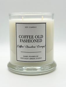 Coffee Old Fashioned Soy Candle