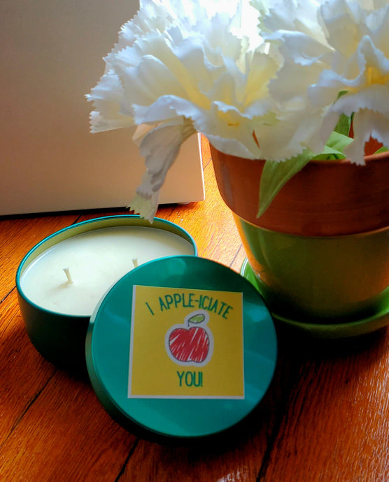 Teacher Appreciation Candle