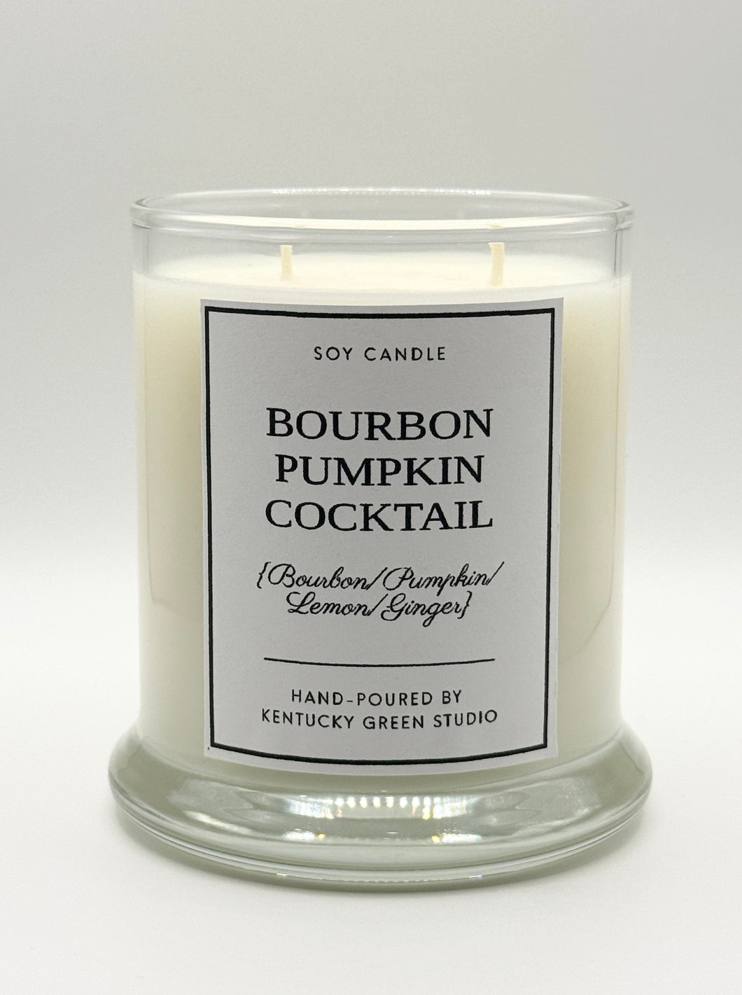 Bourbon Pumpkin Cocktail Soy Candle