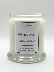 Gin & Tonic Soy Wax Candle