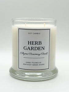 Herb Garden Soy Wax Candle