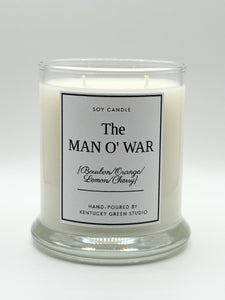 La vela de soja Man O' War