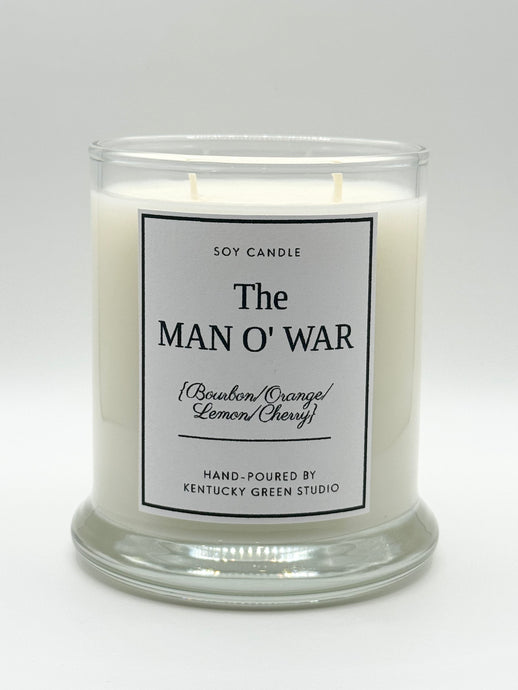 La vela de soja Man O' War
